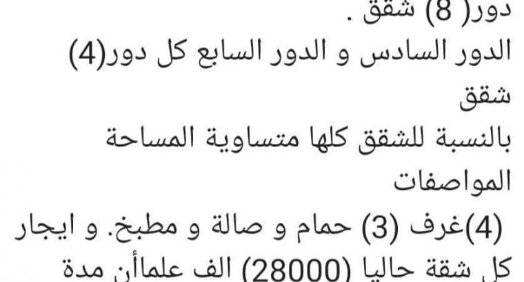 عماره سكنيه وتجاري للبيع