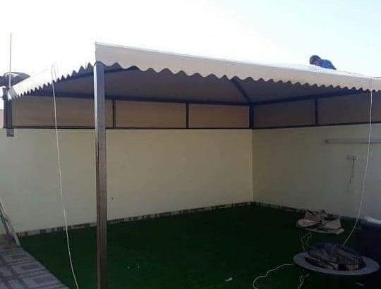 مضلات وسواتر بجولات هناجر وجميع انواع الحداده