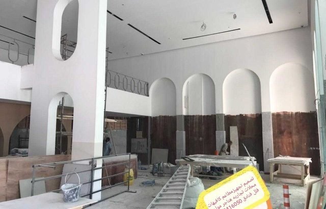 تصميم وتنفيذمطاعم محلات تجاريه هناجر 0502416050