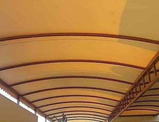 حداد مظلات وسواتر وبرجولات وقرميد وجميع انواع الحداده