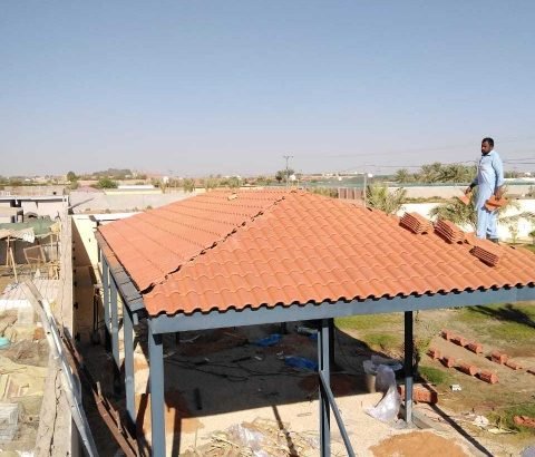 حداد مظلات وسواتر وبرجولات وقرميد وجميع انواع الحداده
