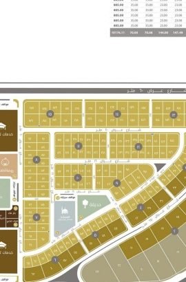 ارض للبيع النخيل الذهبي