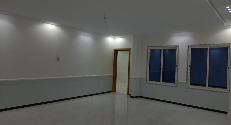 دور أرضي مؤسس شقتين للبيع