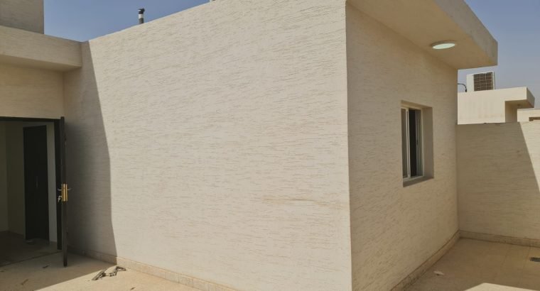 للبيع فيلا مساحة ٢٥٠ درج داخلي مع شقة حي النرجس