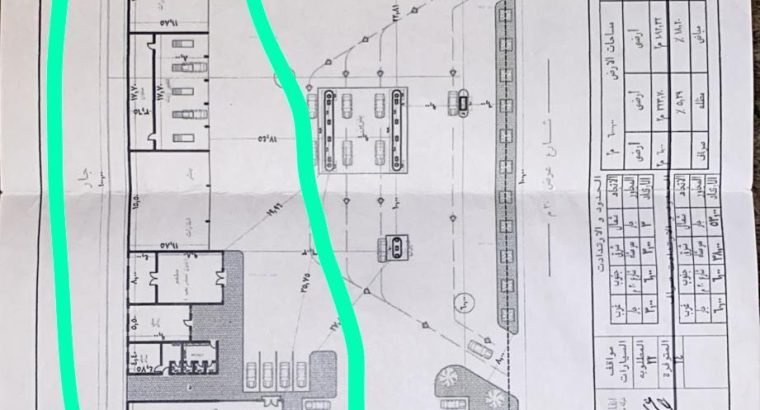 محطه وقود للببع ٦٠٠٠م طريق الدمام الرياض.