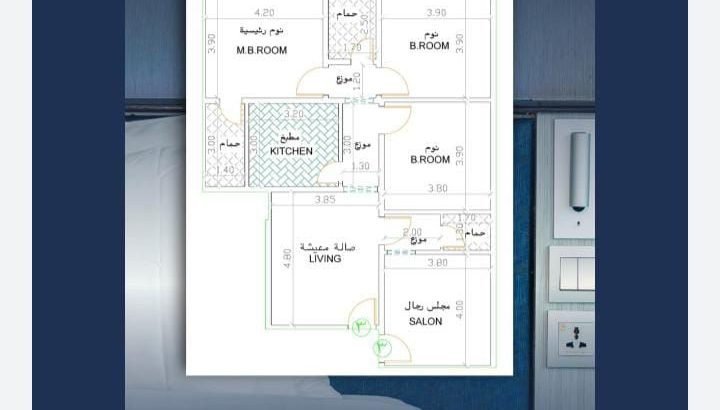 شقق للبيع في حي النسيم قيد الانشاء