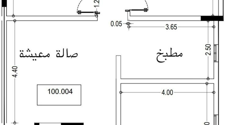 شقه 4 غرف قيد الانشاء خلف الياسمين مول