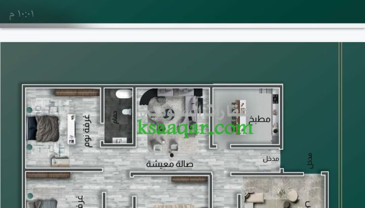 شقق قيد الانشاء حي الزهراء و حي الروضة جدة