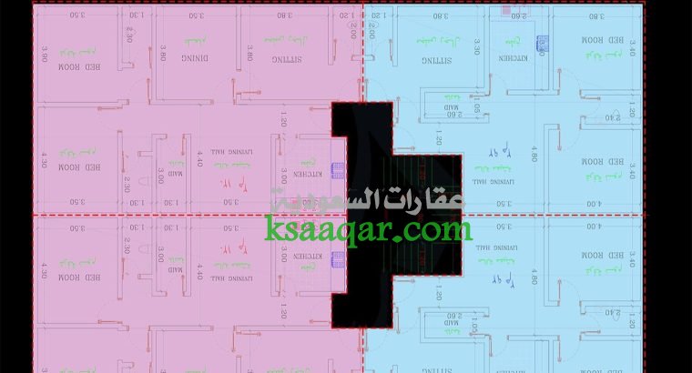 شقة تحت الانشاء في حي المنار