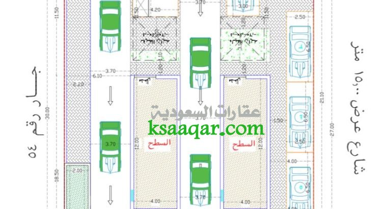 للايجار 2 اكشاك تجاريه منفصله مصرحة كافيه تقع عل