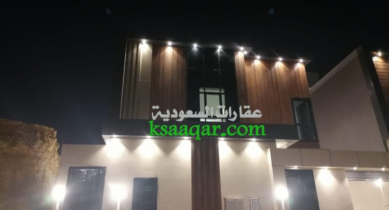 للبيع فيلا مساحة 344 حي النرجس