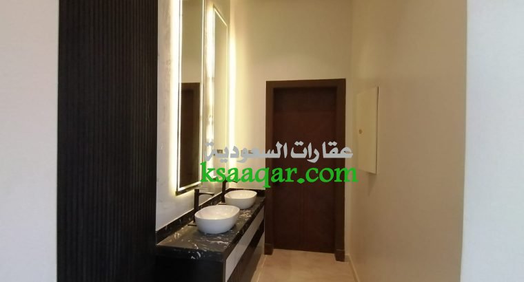 للبيع فيلا مساحة 375 درج داخلي مع شقة