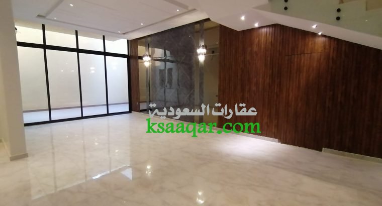 للبيع فيلا مساحة 375 درج داخلي مع شقة