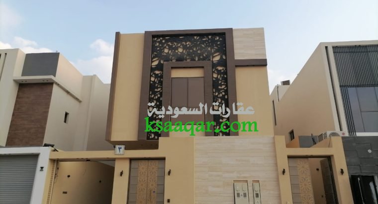 للبيع فيلا مساحة 375 درج داخلي مع شقة