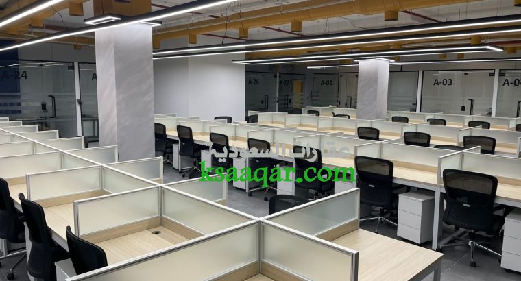 مكاتب مؤثثه للايجار