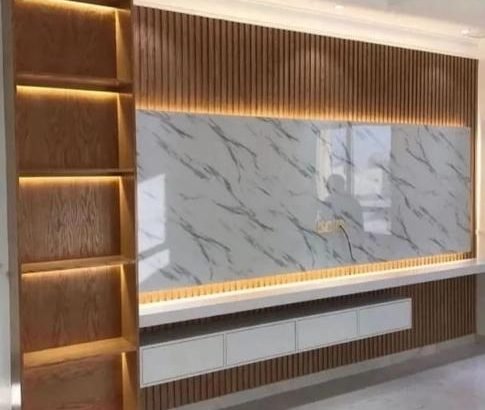 معلم دهانات وديكورات فوم واستيل وبديل الخشب