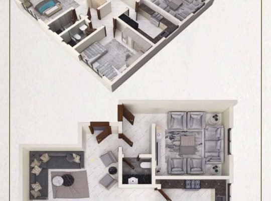 شقه 4 غرف مساحه 176 واسعه جدا تحت الانشا