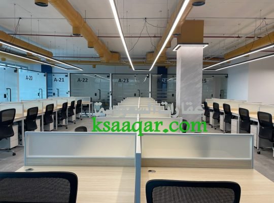 مكاتب مؤثثة للإيجار في حي السليمانية