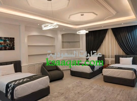 شقة فندقية VIP بالمدينة المنورة بمساحة ٦٥٠ م للإيج