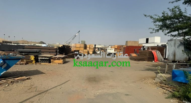 ارض و احواش إيواء منطقة لوجستية للإيجار في جدة – ح