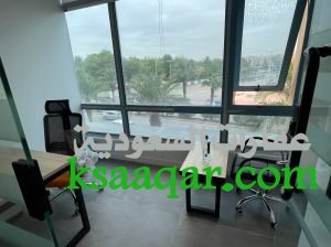 مكاتب مؤثثة للإيجار في حي الملز