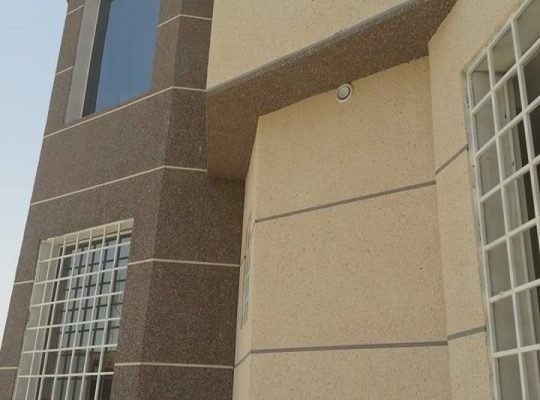 تكسيه الواجهات بكسر الرخام