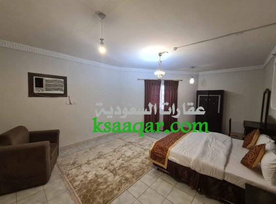 شقق مفروشة مخدومة للإيجار الشهري