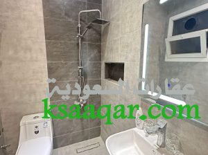 شقة جديدة جاهزة للإيجار السنوي حي الملقا بالرياض