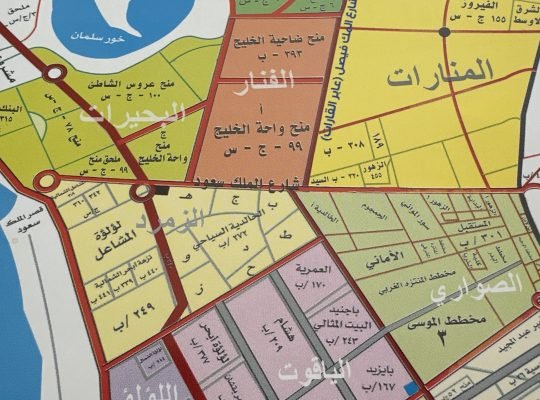 للبيع قطعه ارض في جده ابحر الشماليه في حي النور مخطط 6 ج س