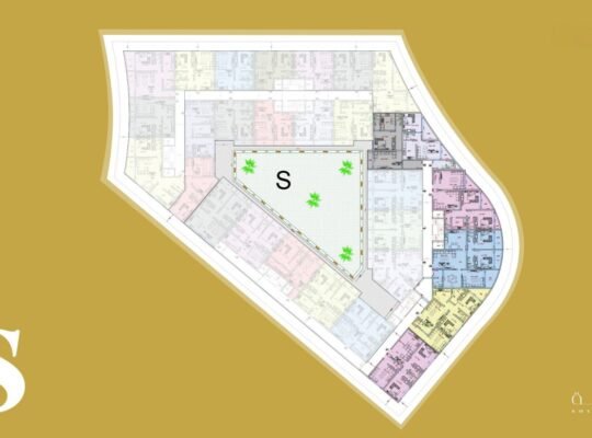 شقه 4 غرف مساحه 169م سعر 469 الف  تحت الانشاء