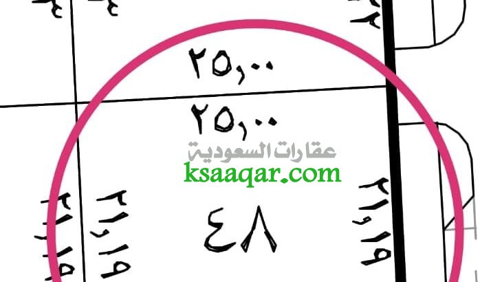 ارض صبيا للبيع بصك نخلان موقع ممتاز
