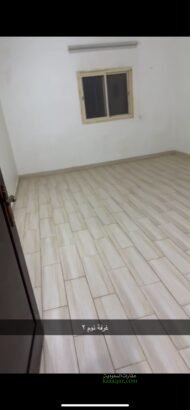جدة الخمرة الحي المسرات توجد شقة للايجار  غرفتين وصالة ومطبخ وحمام شامل الكهرباء والغاز المياه الايجار 2500 شهريالتوصل 0533367511